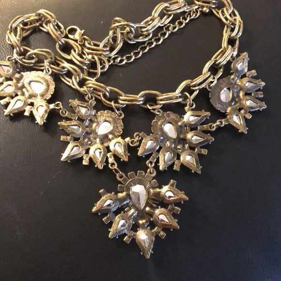 Rhinestone Choker Necklace - Picture 6 of 6